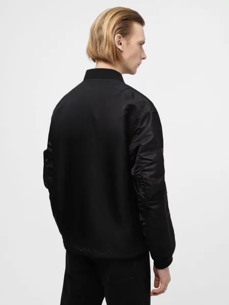 Бомбер Emporio Armani черный