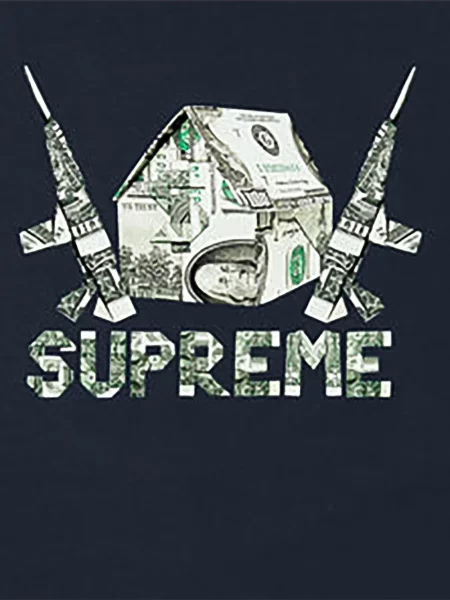 Póló Supreme kék