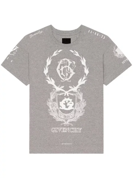 Tricou Givenchy scurt gri