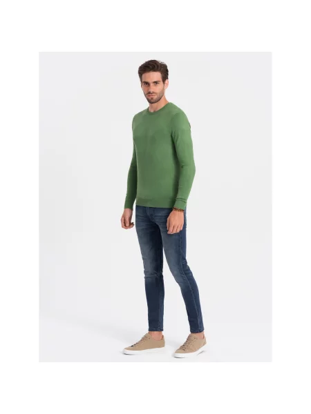 Textil Ombre Pánský klasický svetr Pheselus zelená