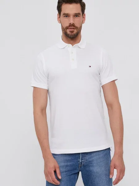Tommy Hilfiger Polo tričko bílé