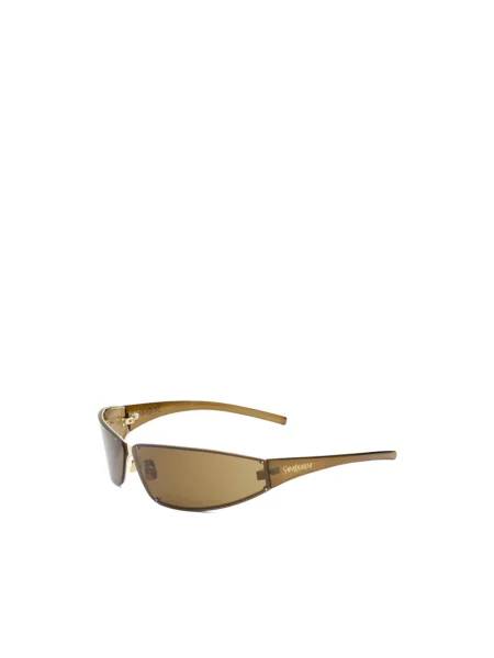 Okulary przeciwsłoneczne Saint Laurent żółte