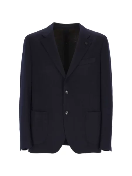 Sacou Lardini cu model floral albastru