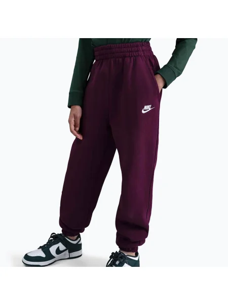 Gyerek fleece melegítő felső Nike fehér