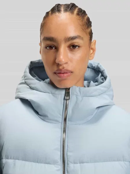 BOSS Orange kurtka pikowana Polaia Kobiety jednolity 34 niebieski