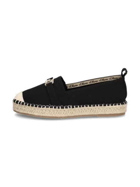 Espadrilky černé