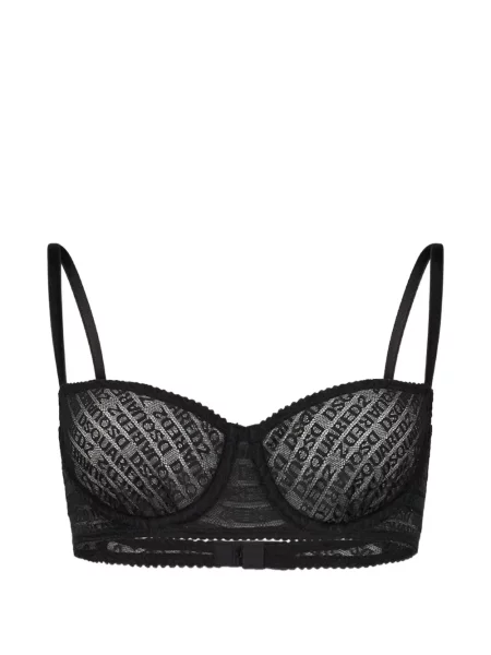 Sutien balconette Dsquared2 negru