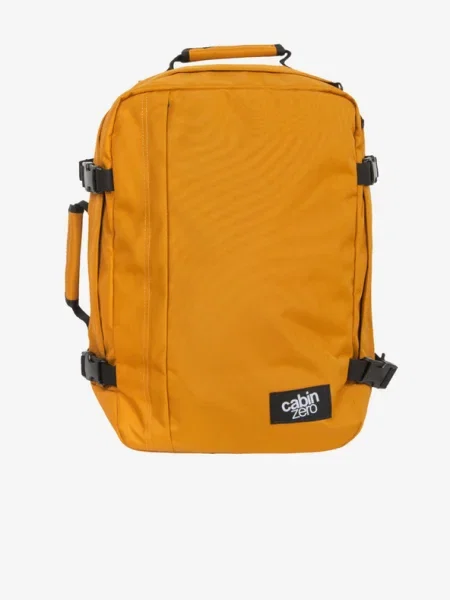 CabinZero Classic 28 l hűvös túra hátizsák. Méret: 28 l narancssárga
