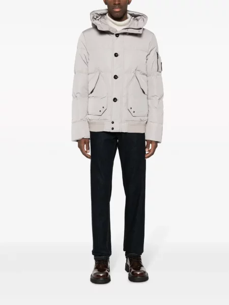 Striukė Belstaff su gobtuvu pilka