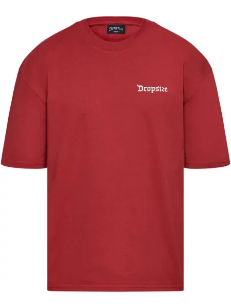 Dropsize Tričko krvavě červená bílá