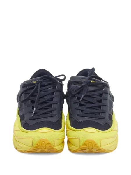 Sneakers Adidas By Raf Simons από διχτυωτό μπλε