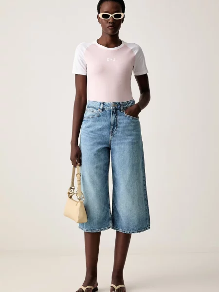 Guess Jeans tričko dámske s elastanom ružová