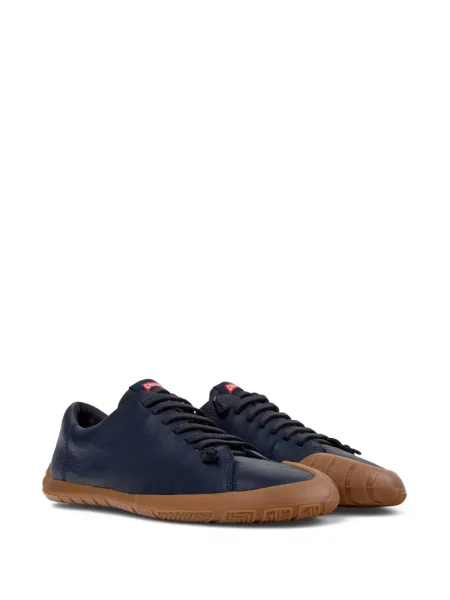 Sneakerși Camper din piele albastru
