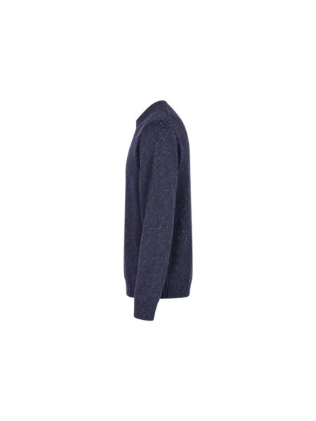 Sweter Mc2 Saint Barth wełniany niebieski
