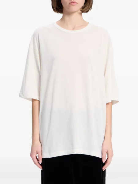 Tricou Ann Demeulemeester cu imagine din jerseu