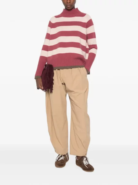 Pulover Beyou de lână roz