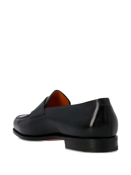 Pantofi loafer John Lobb din piele negru