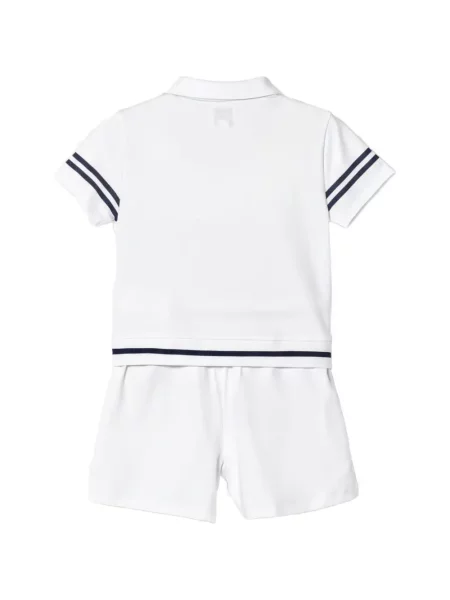 Koszulka polo dziecięca Guess biała