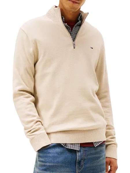 Svetr Tommy Hilfiger Jeans modrý