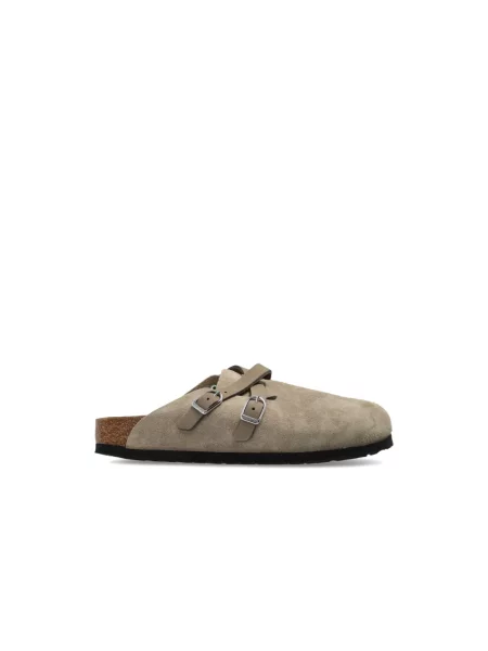 Klapki Birkenstock beżowe