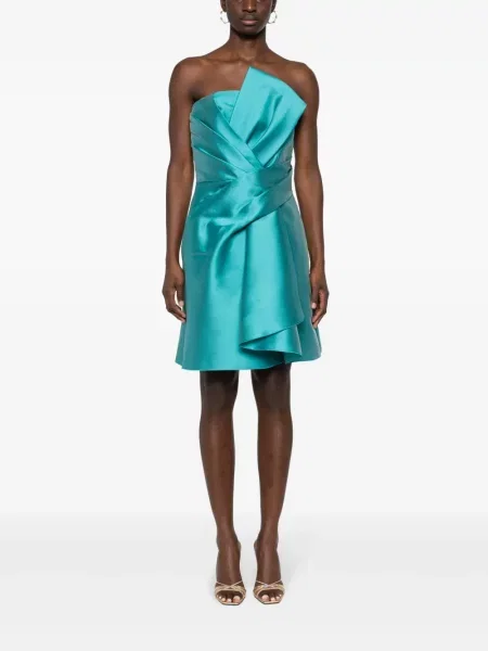 Kostiumas mini mini suknelė Alberta Ferretti mėlyna