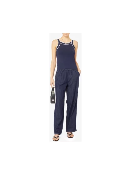 Top Linea Emme Marella albastru