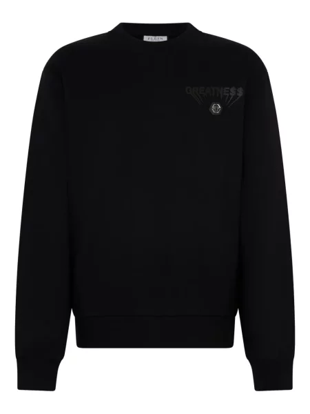 Hanorac crewneck Philipp Plein negru