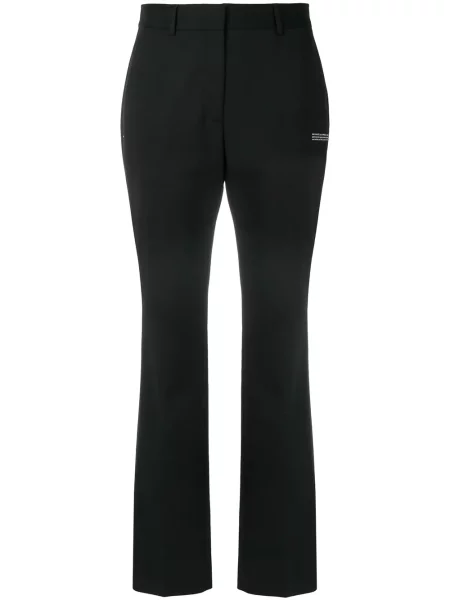 Pantaloni Off-white alb