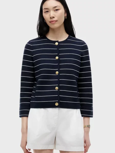 У смужку кардиган Tommy Hilfiger синій