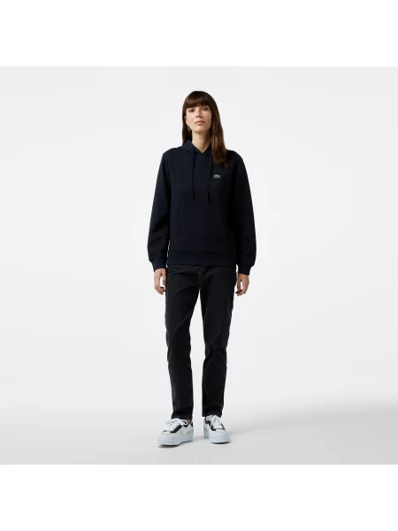 Lacoste Bluza Z Kapturem Regular Fit granatowa