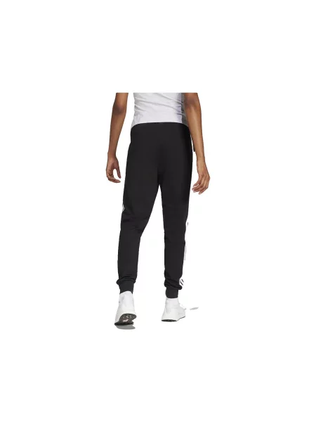 Csíkos ruha Adidas fekete