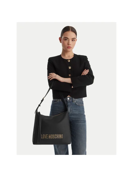 LOVE MOSCHINO Дамска чанта черен
