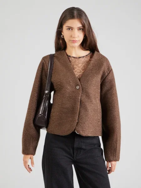 VERO MODA Prehodna jakna VMJENNY čokolada