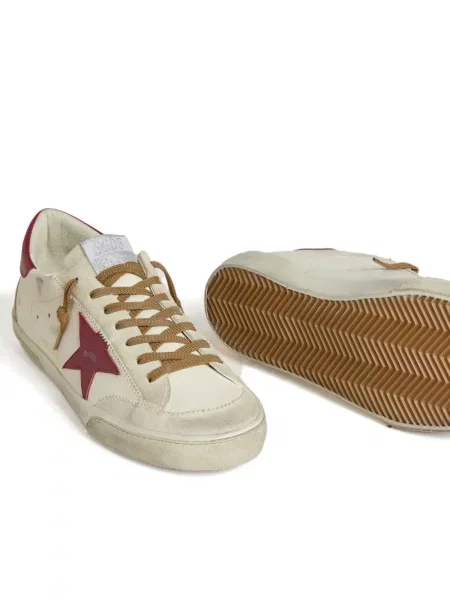 Sneakerși Golden Goose din piele auriu