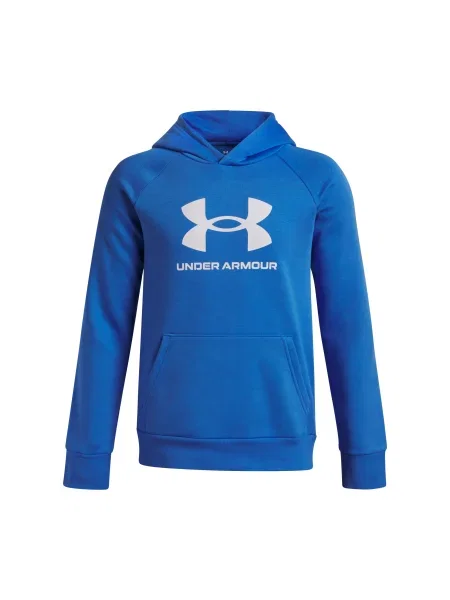 Gyerek kapucnis melegítő felső Under Armour kék