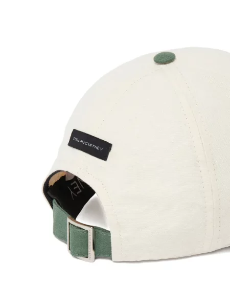Șapcă Stella Mccartney cu broderie din canvas