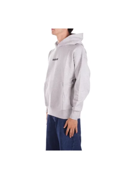 Bluza z kapturem Barrow z kapturem z nadrukiem szara