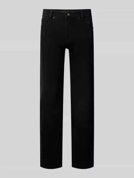 Jeansy o kroju slim fit w stylizowana na denim w odcieniu dark-wash model Arne' Mac