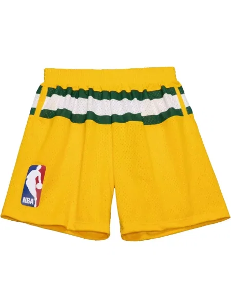 Pantaloni scurți Mitchell & Ness galben