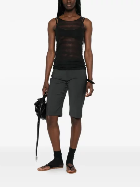 Top Paloma Wool de lână negru