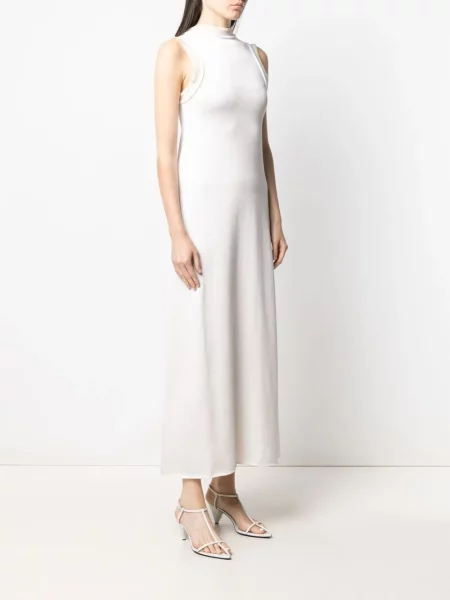 Pletené oblekové šaty bez rukávů Jil Sander bez rukávů