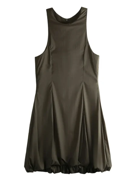 Rochie midi Amomento până la genunchi de costum maro