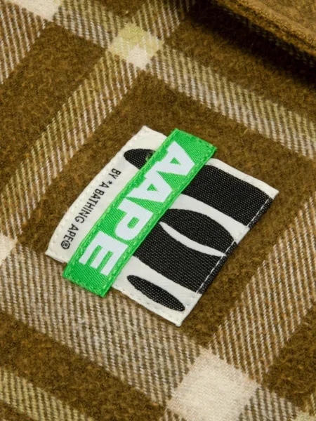 Kockás ing Aape By *a Bathing Ape® barna