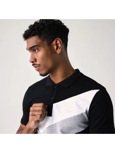Lacoste Koszulka Polo Slim Fit czarny