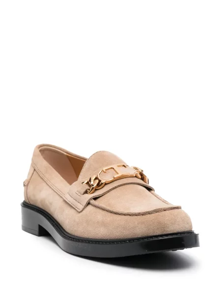 Loafersy Tod's skórzane