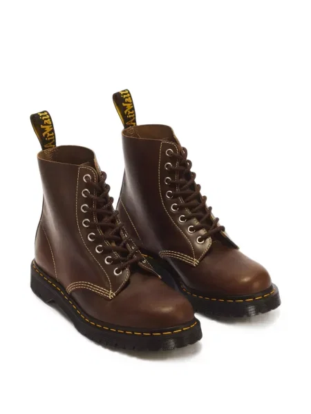 Botine Dr. Martens din piele maro