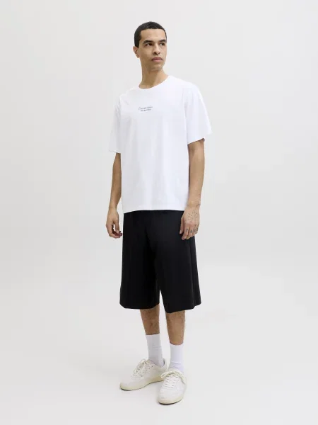 Футболка JACK & JONES ART PRINT TEE білий