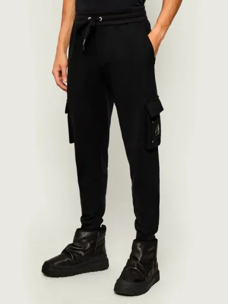 Moose Knuckles Pantaloni de trening HARTSFIELD negru