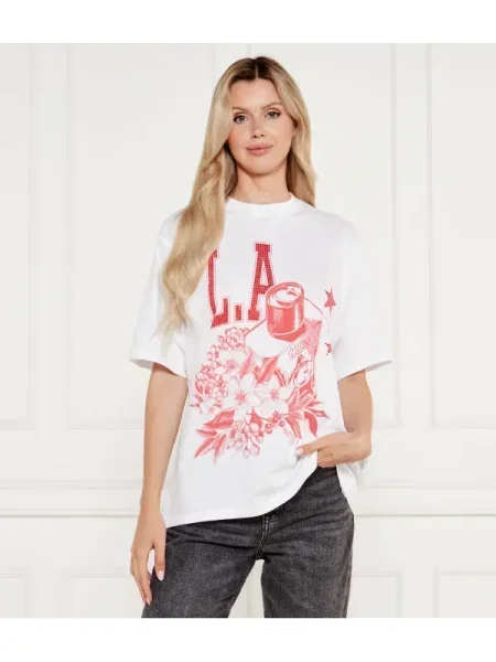 GUESS Tricou alb