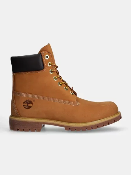 Черевики з нубуку Timberland Premium 6 Inch коричневий